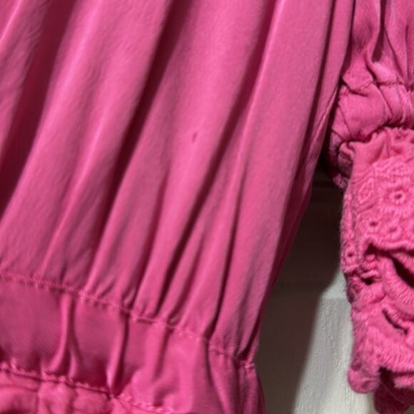 CeliaB Pink Ruffle Mini Dress* - Picture 7 of 9